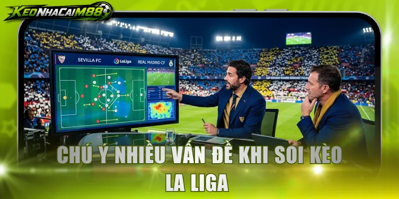 Chú ý nhiều vấn đề khi soi kèo La Liga 