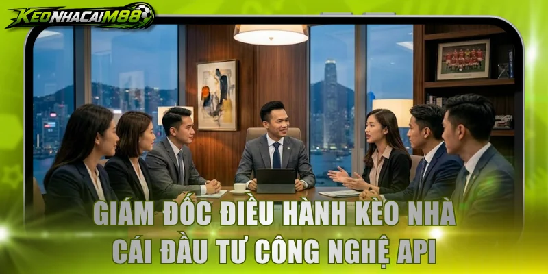 Giám đốc điều hành Kèo Nhà Cái đầu tư công nghệ API