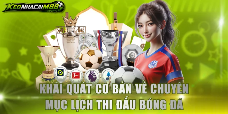 Khái quát cơ bản nhất về chuyên mục lịch thi đấu bóng đá