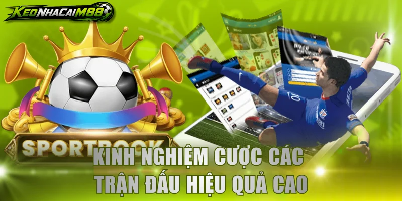 Kinh nghiệm cược các trận đấu hiệu quả cao