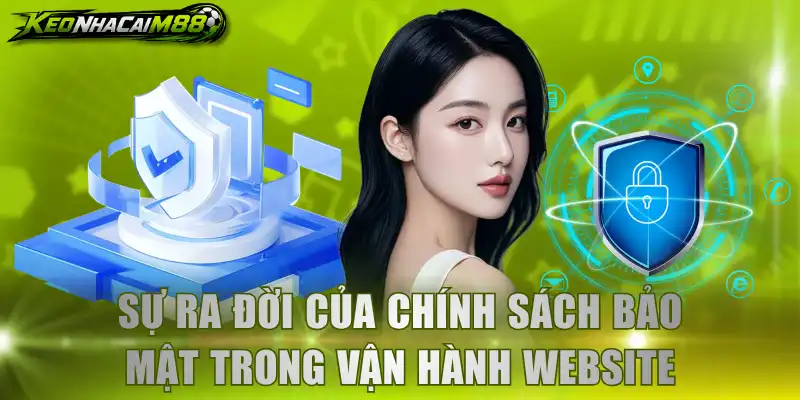 Sự ra đời của chính sách bảo mật trong vận hành website